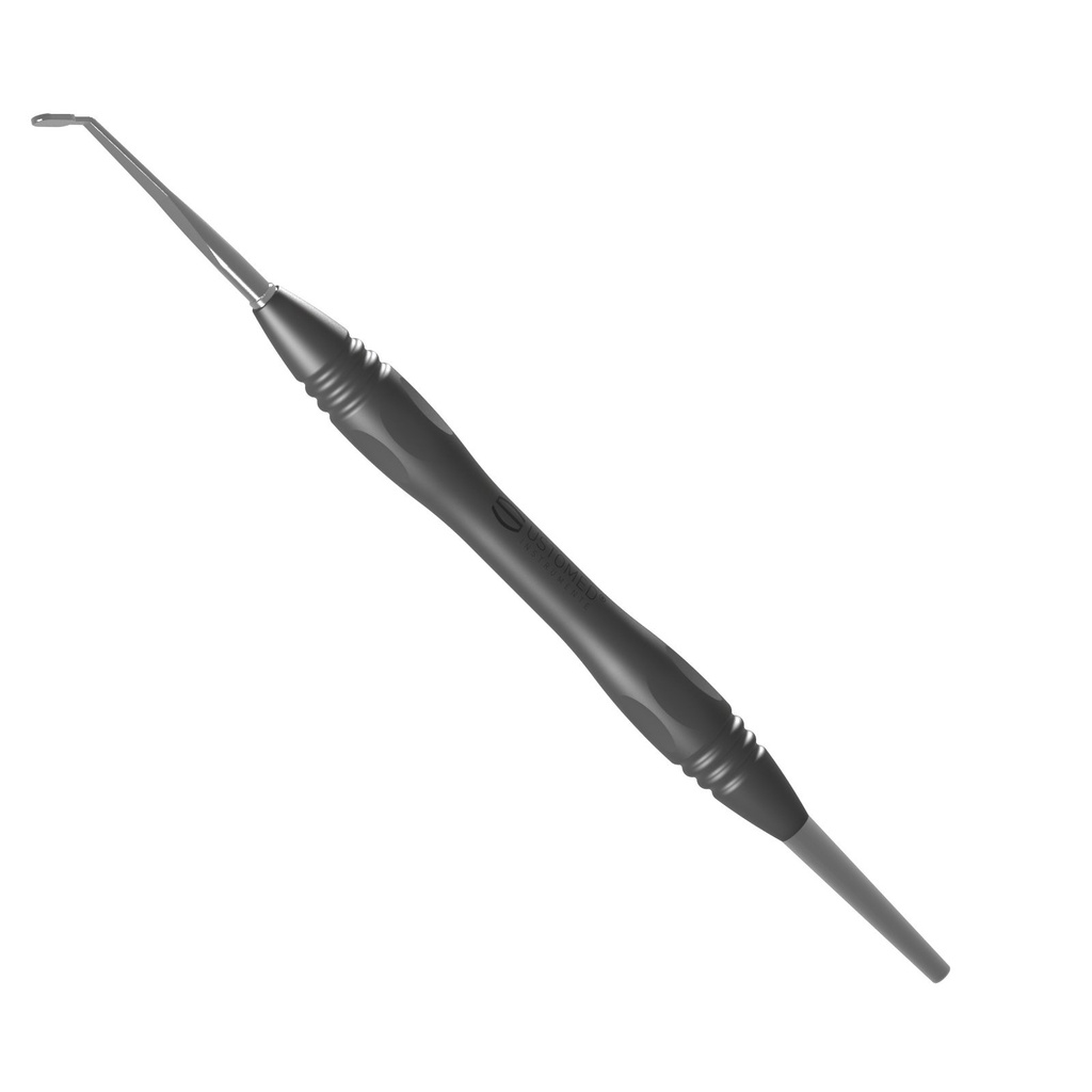 [84-285-062P0] Ustomed Micro-WSR wortelresectiespiegel 6 x 3 mm, vlak, rhodium, PEEK handvat