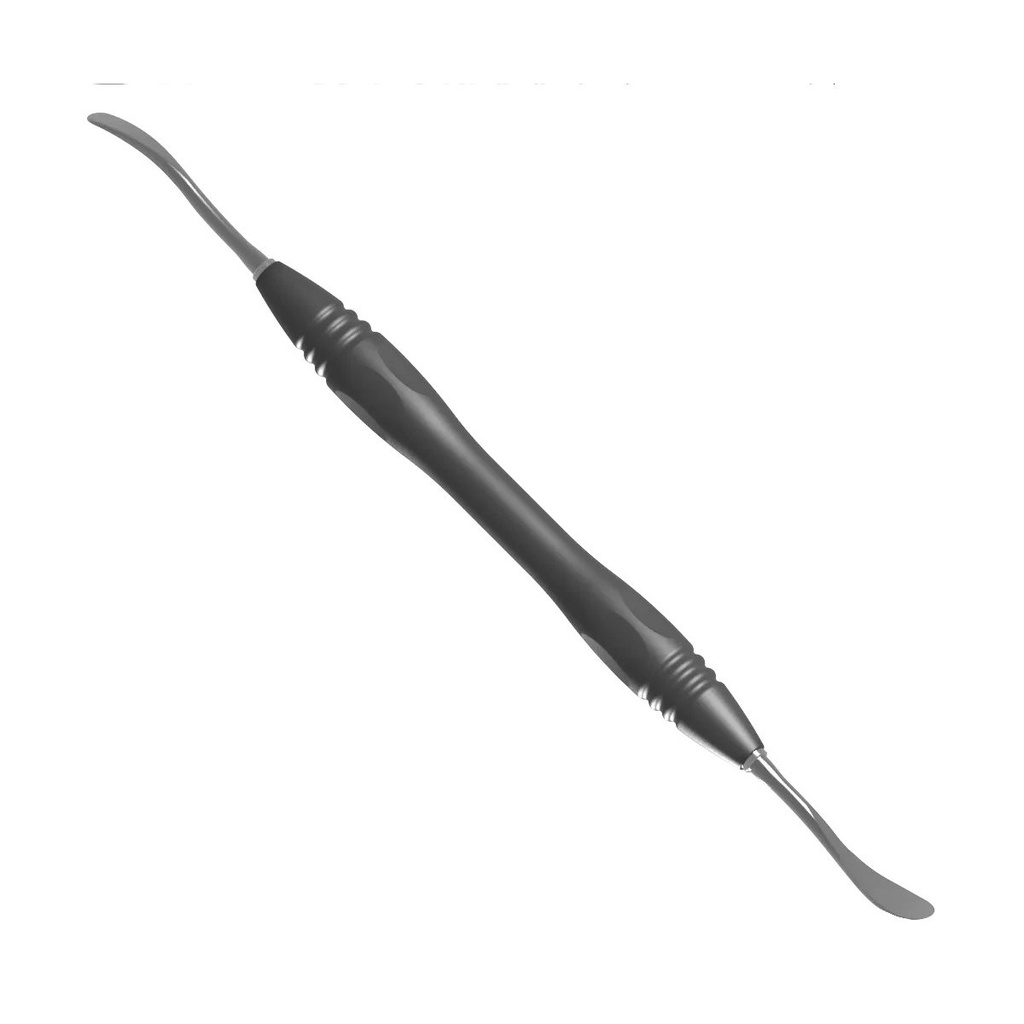 [27-717-175P0] Periosteal elevator, 17, 5 cm, d. e., cvd.. PEEK handle