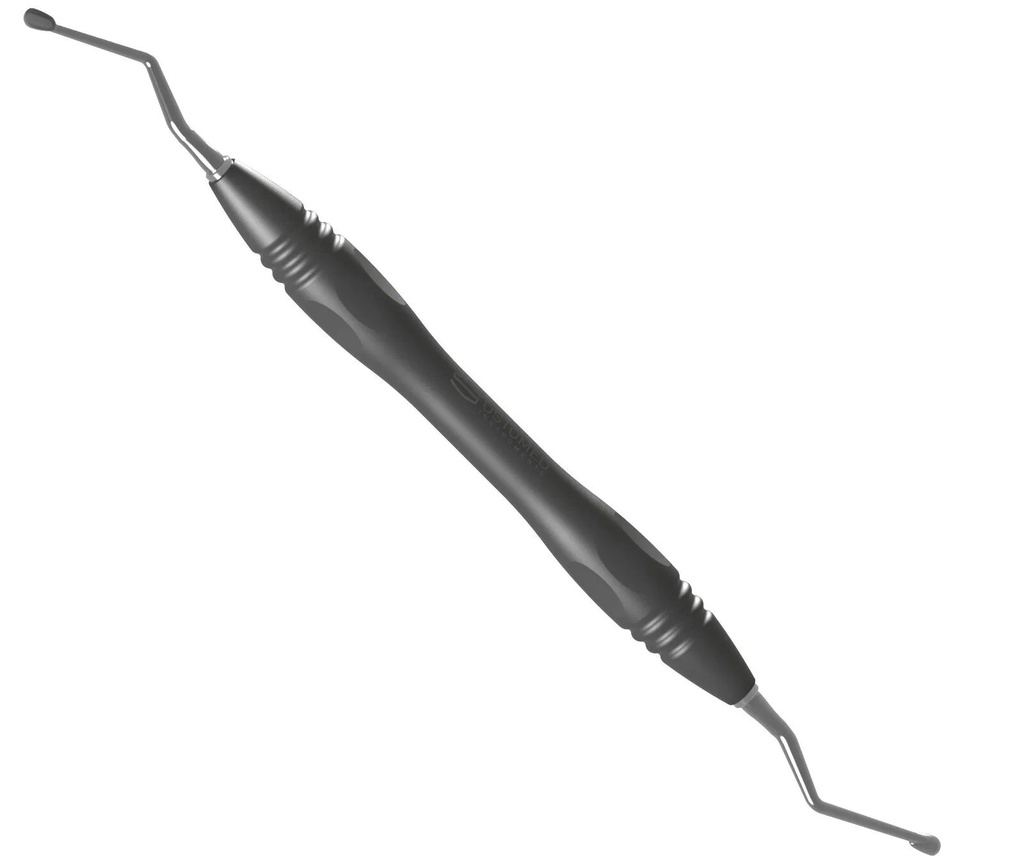 [67-799-030P0] HEMINGWAY, bone curette, 18 cm, size 3, PEEK handle