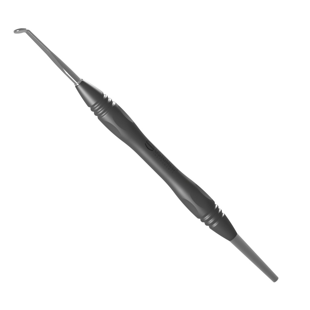 [84-285-005P0] Root res. mirror, plane, rhodium, Ø 5 mm, PEEK handle