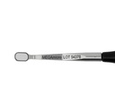 Root res. mirror, plane, rhodium, 6x3 mm, attachment only