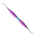 GRACEY, curette, 13/14, DLC coat., PEEK handle, pink