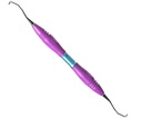 GRACEY, curette, 13/14, DLC coat., PEEK handle, pink