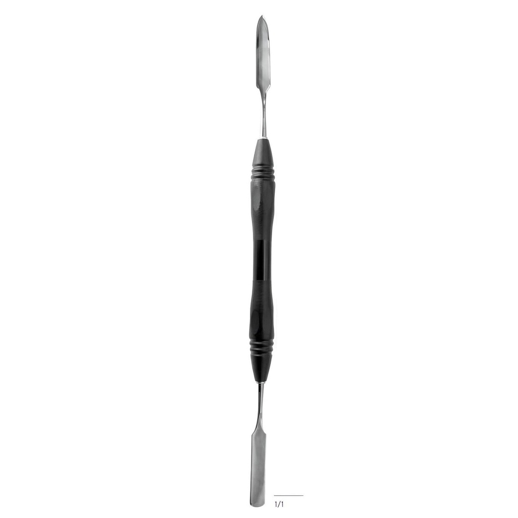 [86-350-002P0] Cement spatula, size 2, double-ended, PEEK handle