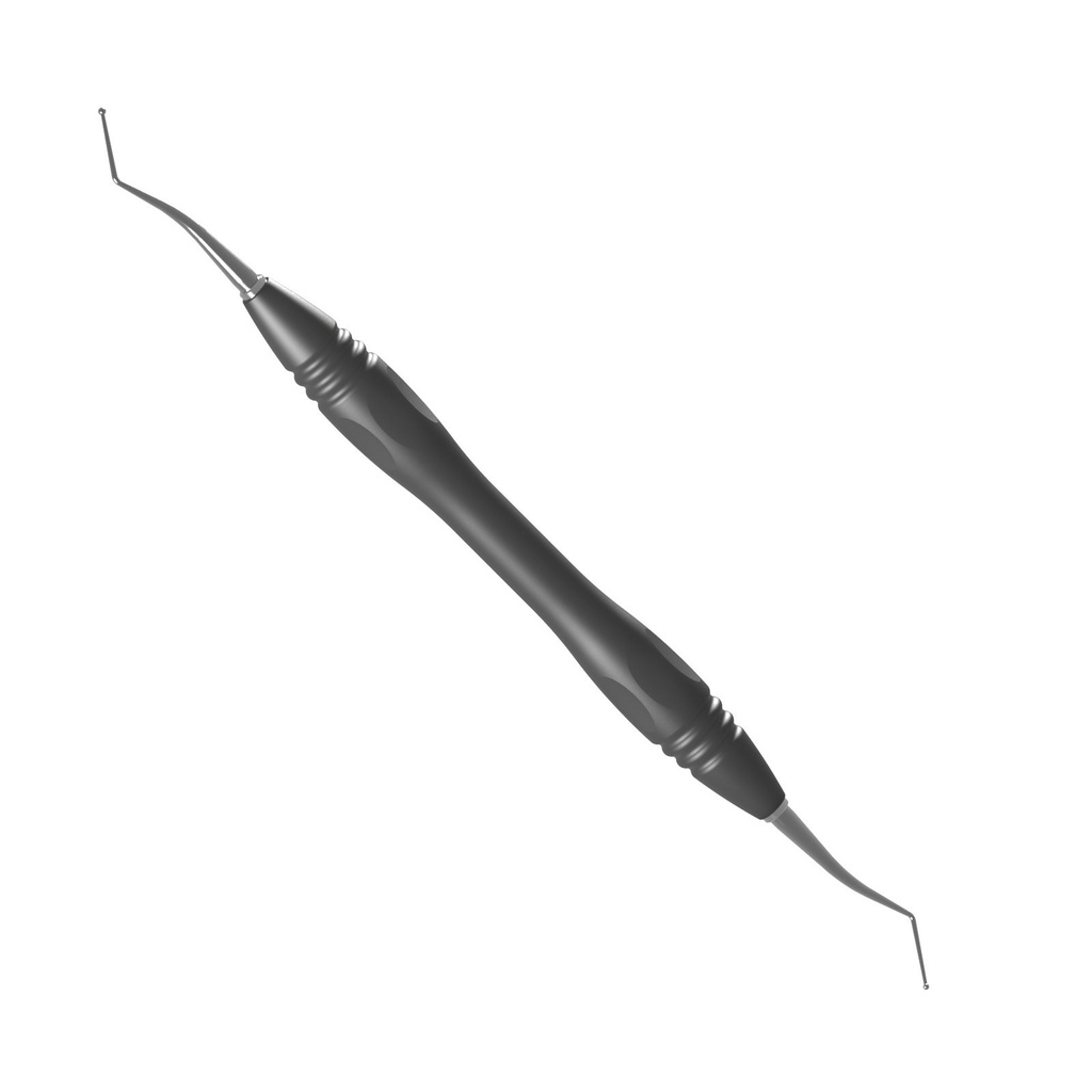 [86-521-001P0] Plugger, ball shaped, size 1, double-ended, PEEK handle