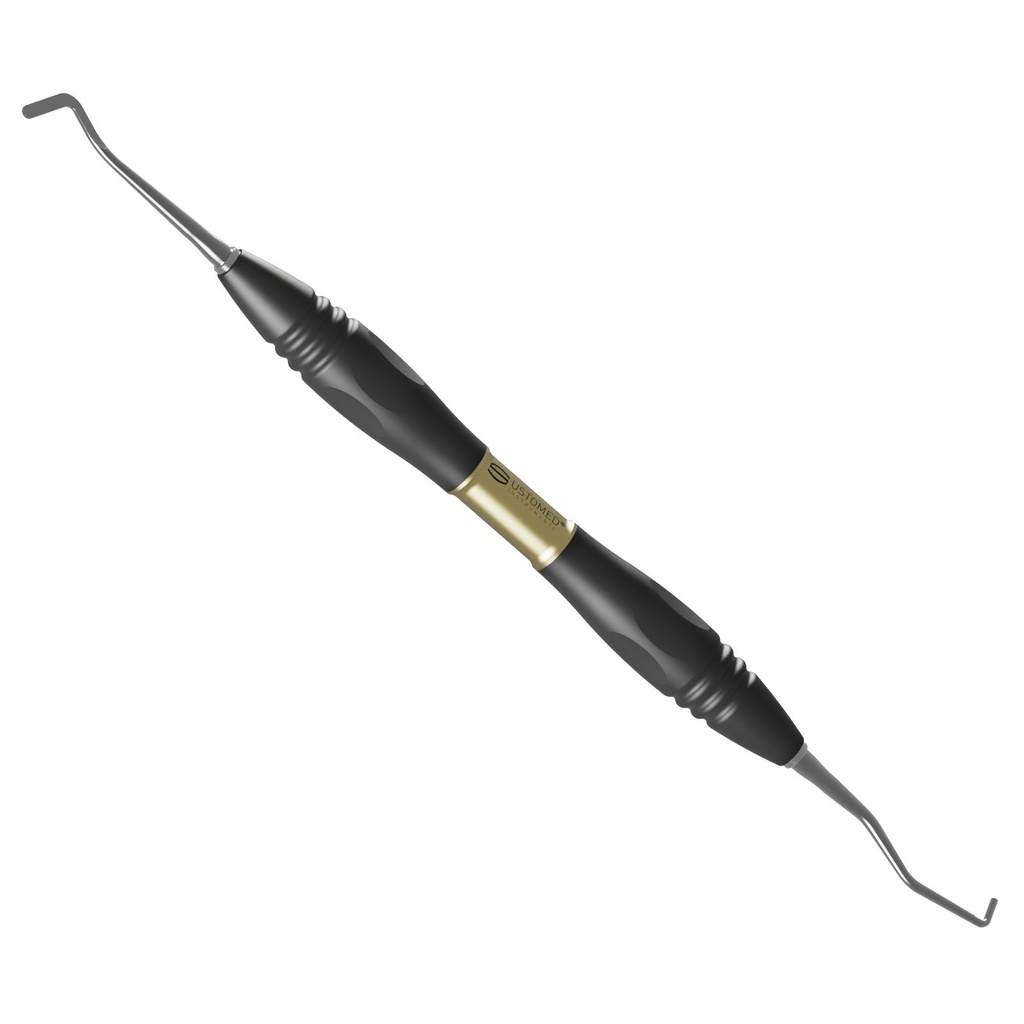 [86-521-012P0T3] USTOMED Combi-Instrument, R(h)einstopfer, PEEK handle