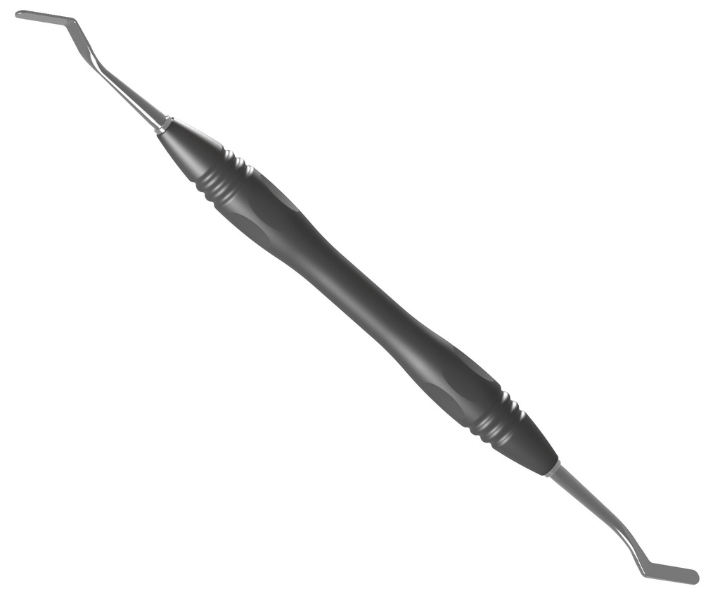 HEIDEMANN, spatula, flex., sz.3, double-end., PEEK handle