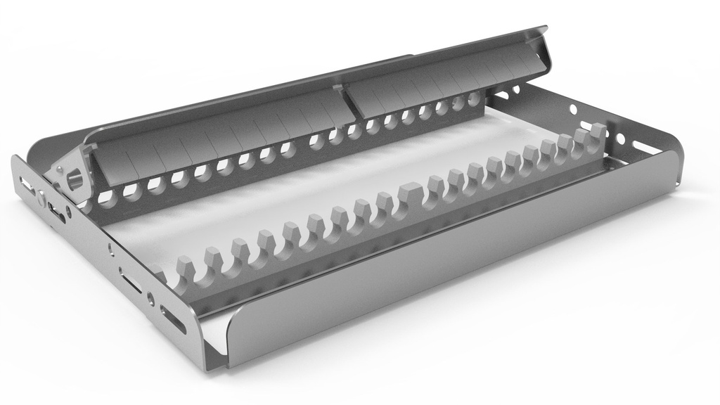 Storing frame, 20 instruments, full-size, grey