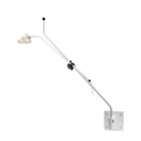 Dr. Mach LED 110 spotlamp, wandmodel met wandbevestiging