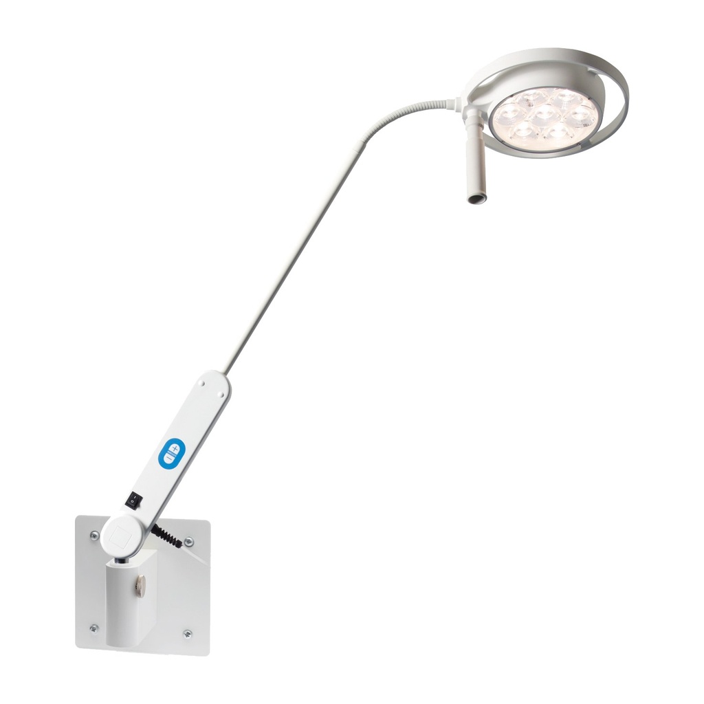 Dr. Mach LED 115 spotlamp, wandmodel met wandbevestiging