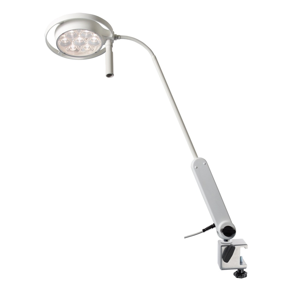 Dr. Mach LED 115 spotlamp, railmodel met klem voor DIN-rail tot 30 mm