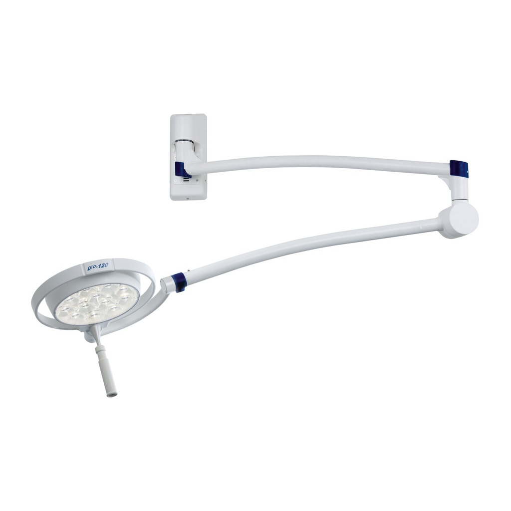 Dr. Mach LED 120F onderzoekslamp, wandmodel met SWING wandarm