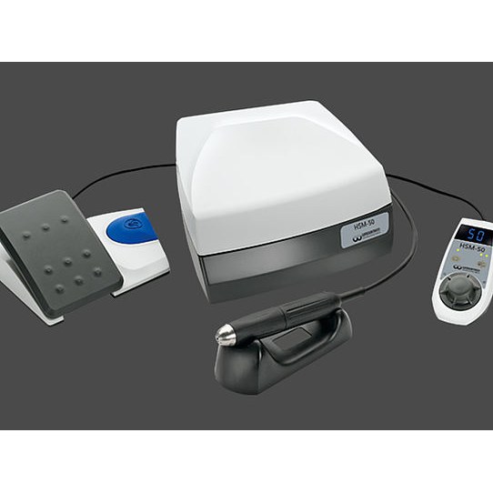 Wassermann HSM-50 labmotor, tafelbediening, met uitblaasfunctie