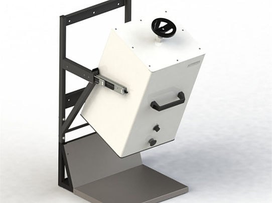Wassermann WGS-25 W II gipsdoseerapparaat, wandmodel 180 graden draaibaar