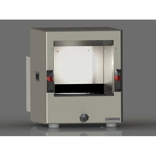 [174970CCWH] Wassermann Wasi-Steam Box werkcabine voor stoomreinigen, met afzuiging, RVS wit