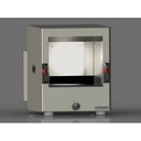 Wassermann Wasi-Steam Box werkcabine voor stoomreinigen, met afzuiging, RVS wit