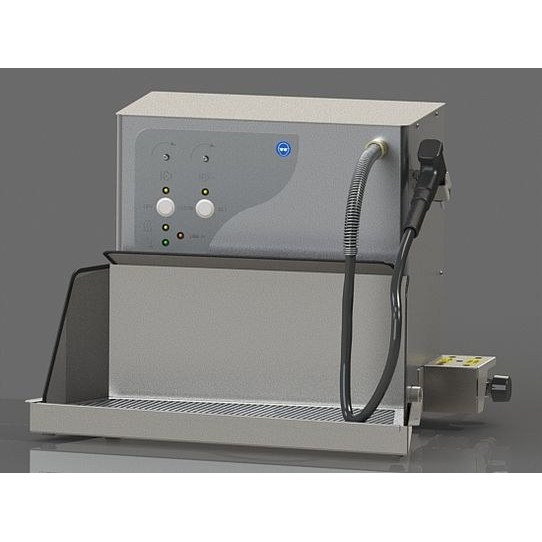 [174989B] Wassermann Wasi-Steam 3 stoomreiniger, met vaste wateraansluiting, RVS