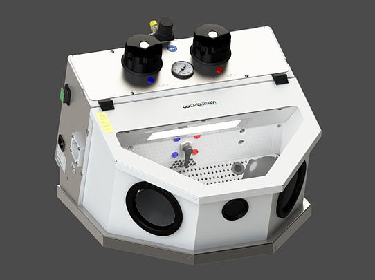 Wassermann Gobi Classic fijnstraler met 2 straalmiddelreservoirs