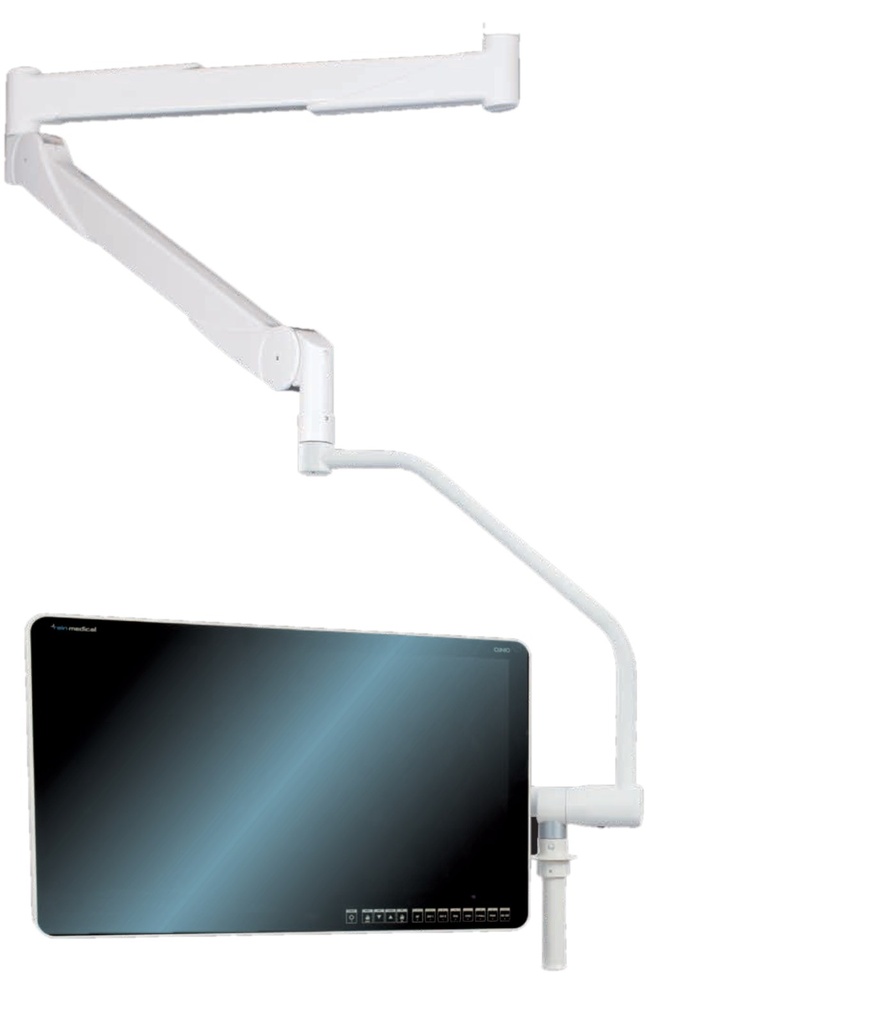 [9031006071] Dr. Mach monitordrager, plafondmodel aan zware centrale as voor TFT-monitor tot 24 inch