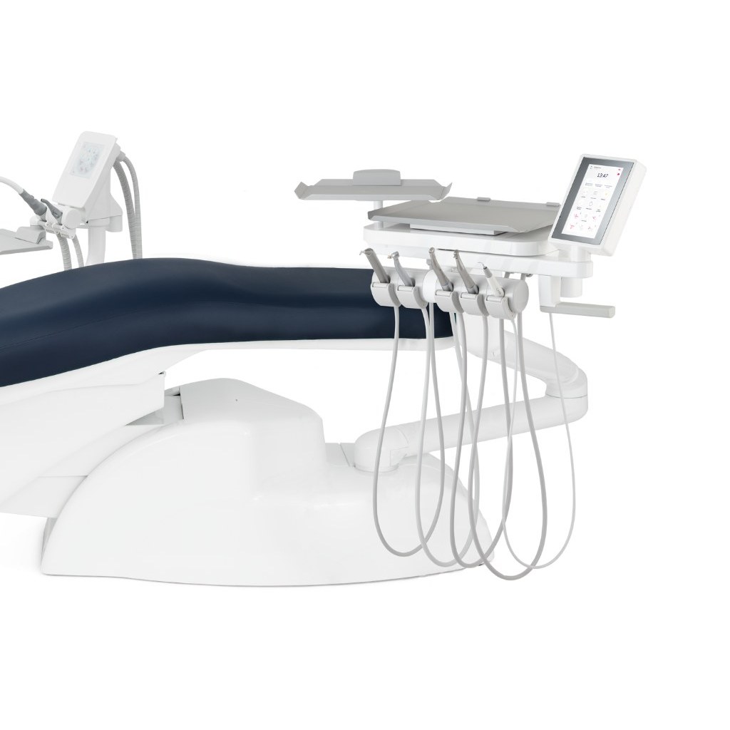 Airel Quetin PE9 EVO.2 behandelunit met hangende slangen (SIDE)