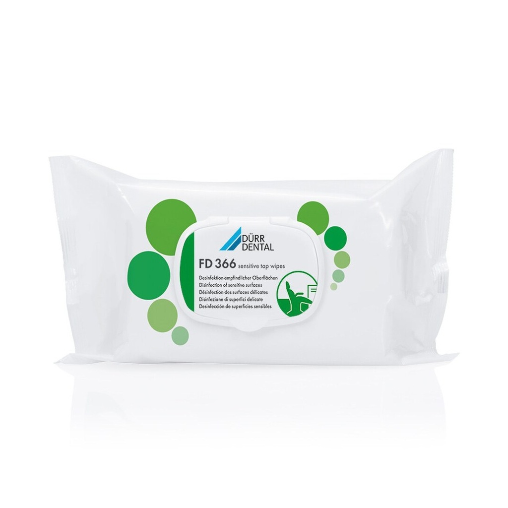 [DRRDENTA-CDF366F0450] FD 366 Sensitive Top Wipes - bag w/ 50 wipes INT
