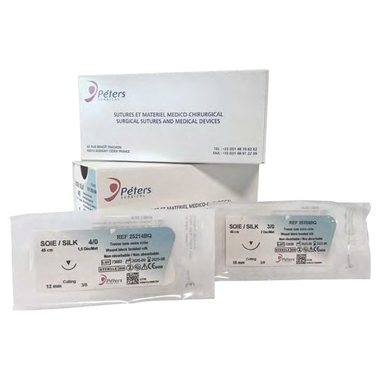 Acteon Sutures 3/0 DEC 2 soie X 12