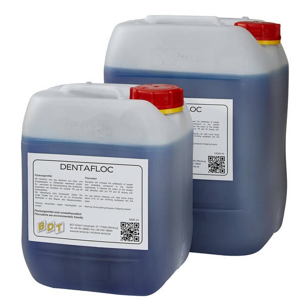 BDT DentaFloc vlokmiddel voor gipsafscheiders, 10 liter