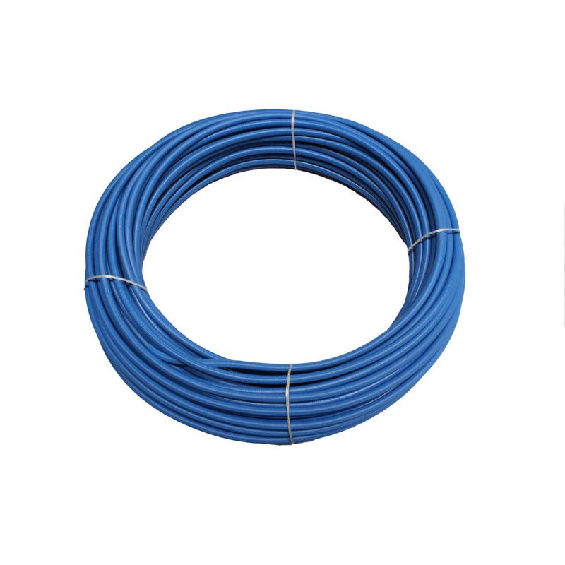 BDT luchtslang vezelversterkt 8/6 mm, blauw, per meter