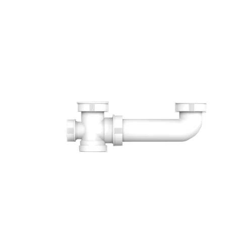 BDT afvoerverbinder voor dubbele spoelbak, 80-300 mm, 1 1/2 inch