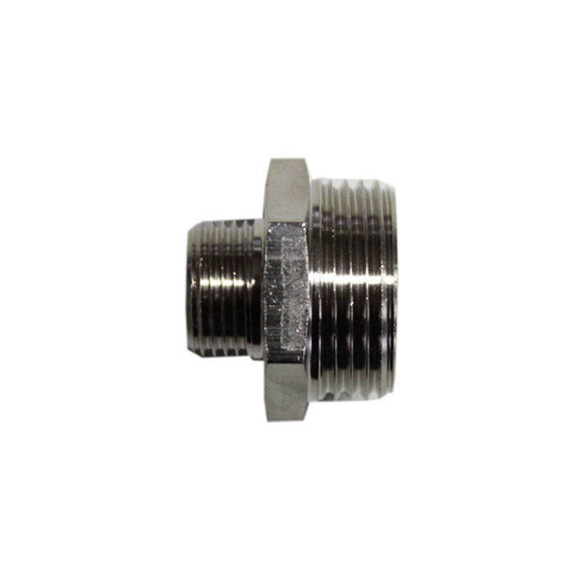 BDT dubbele nippel R 3/8 x R 3/4 inch