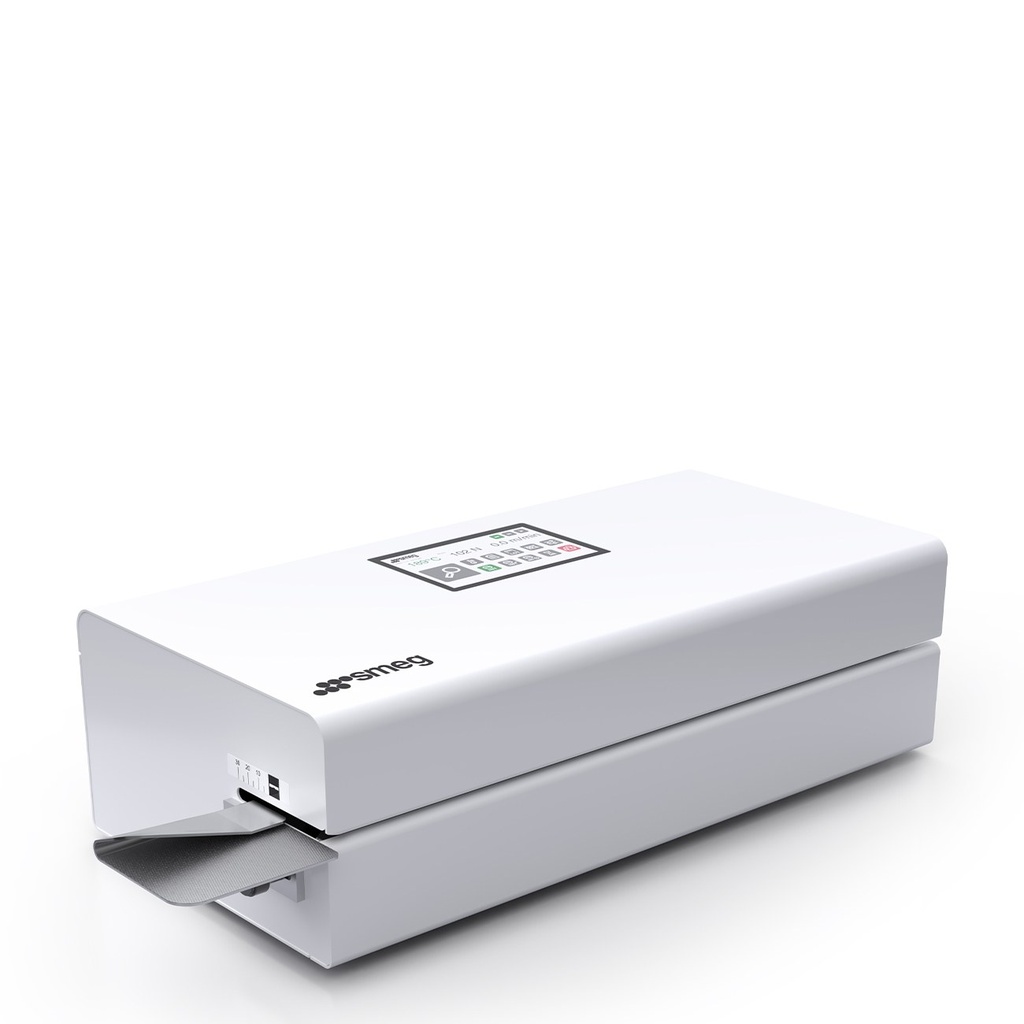 Smeg SGR300S-PV doorloopsealapparaat met touchscreen en printer, valideerbaar volgens EN ISO 11607-2