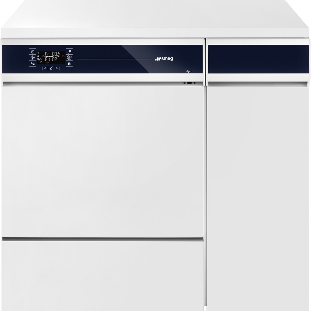 Smeg WD4290-DC-000 thermodesinfector 90 cm met droging en middelenkast, MDR-gecertificeerd