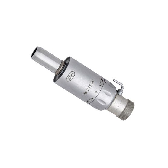 W&H AM-25 E BC luchtmotor, externe spray, borden 2(3)-gatsaansluiting