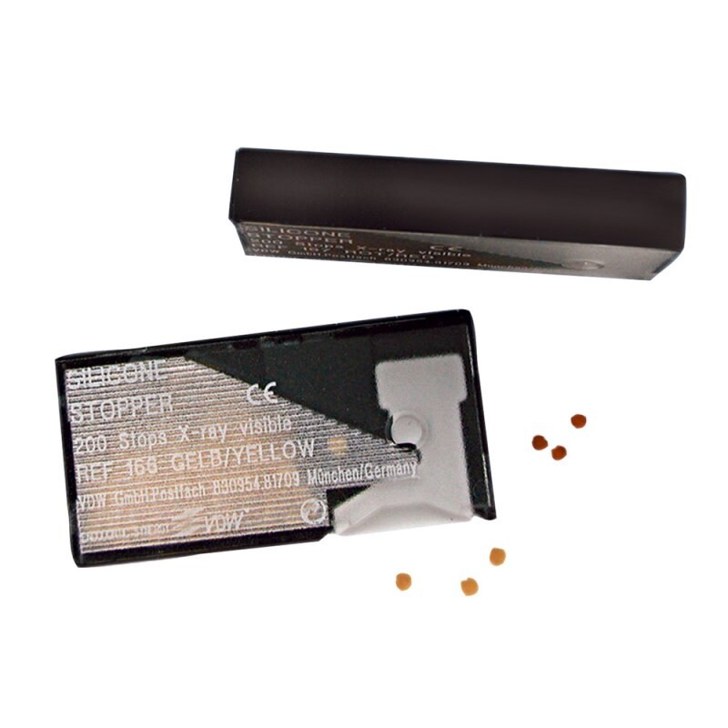 [V040165] VDW siliconenstoppers, wit, voor 21 mm instrumenten