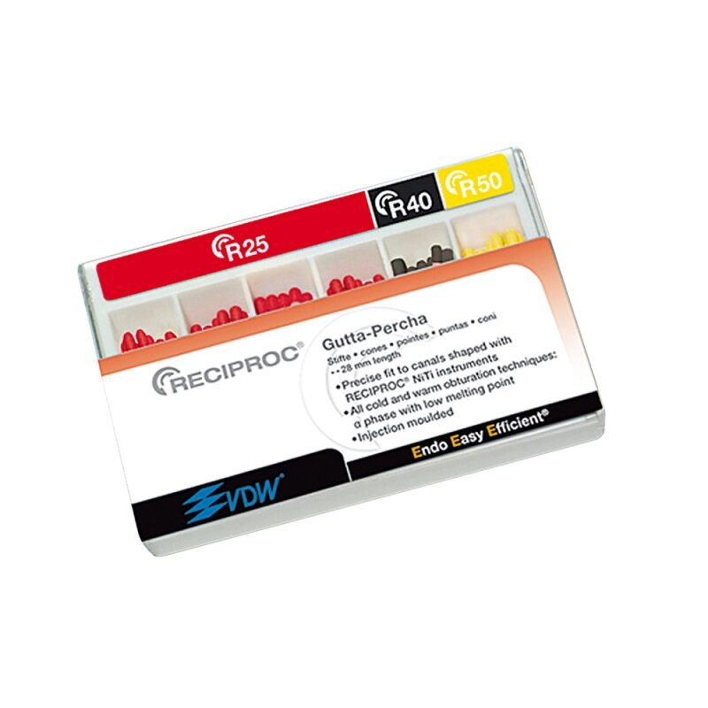 [V040214028050] VDW Reciproc guttaperchapunten, R50