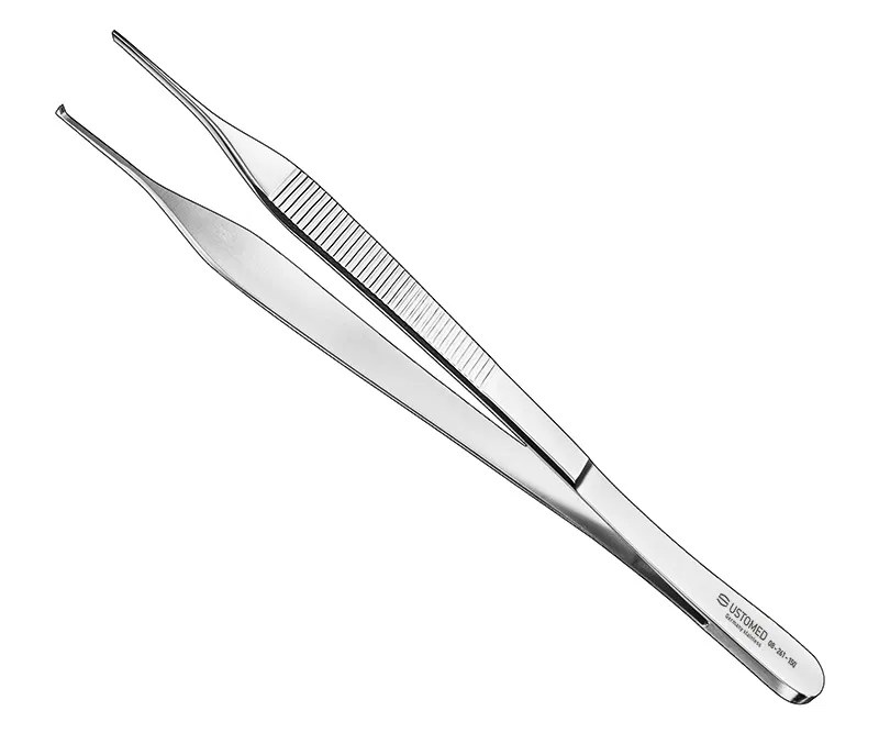 Ustomed ADSON, tissue forceps, 15cm, 1 x 2 teeth