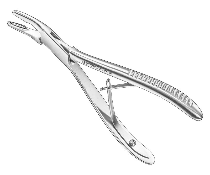 Ustomed LUER, botknabbeltang, 15cm, cvd., medium