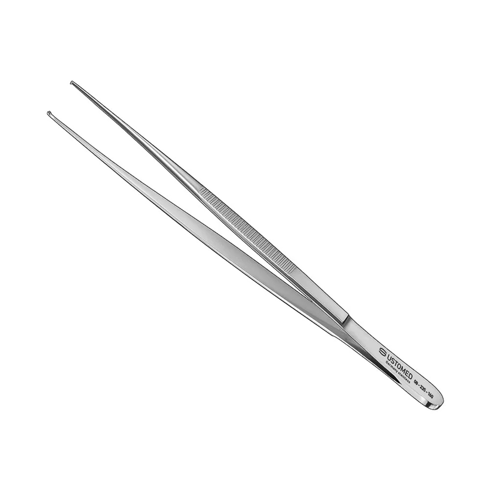 [08-235-160] Ustomed - Weefselpincet, 16 cm, recht, 1x2 tanden