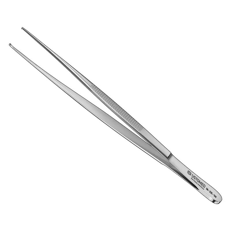 [08-235-160] Ustomed - Weefselpincet, 16 cm, recht, 1x2 tanden
