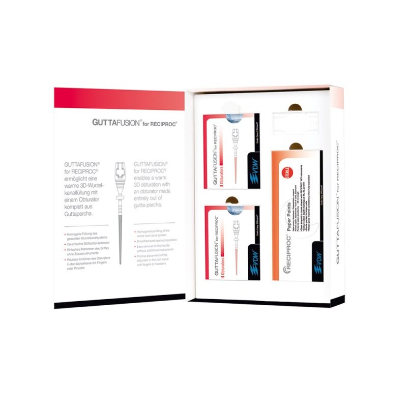 VDW Guttafusion for Reciproc obturatieset, basic Kit