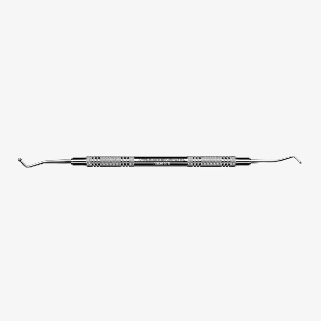 American Eagle brunisseerder 26-27 Ball, RVS handgreep dun