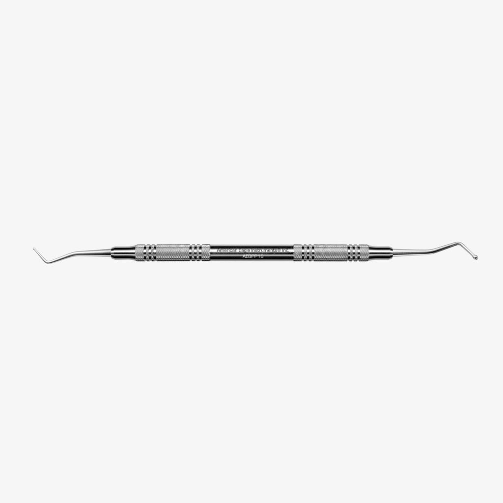 American Eagle brunisseerder Pitts Pedo 18, RVS handgreep dun