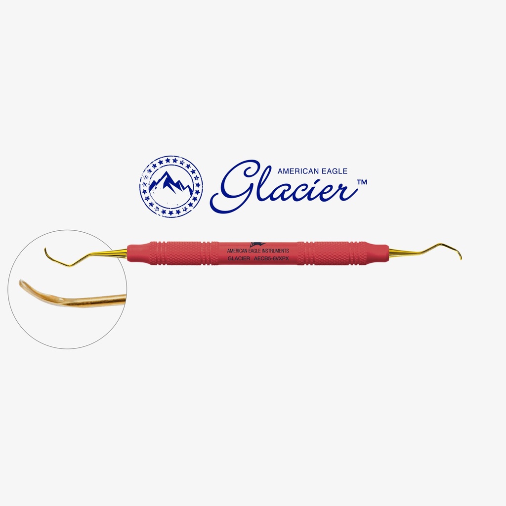[AECB5-6VXPX] American Eagle Glacier universele curette Barnhart 5-6, posterior, XP², EagleLite-greep
