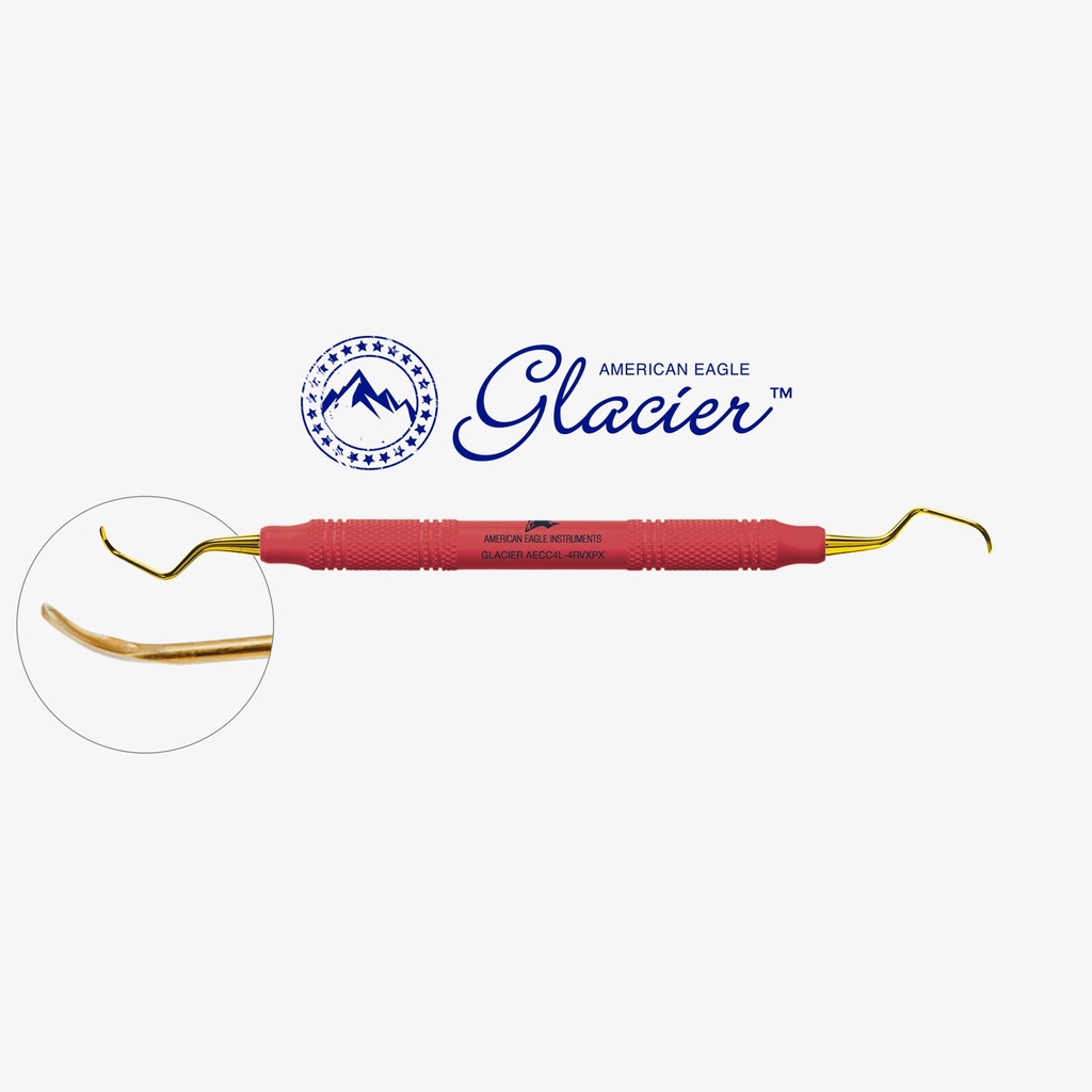 [AECC4L-4RVXPX] American Eagle Glacier universele curette Columbia 4L-4R, posterior, XP², EagleLite-greep