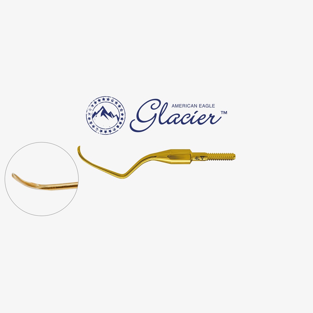 [AECC4LVXPQT] American Eagle Quik-Tip Glacier universele curette Columbia 4L, posterior, XP²