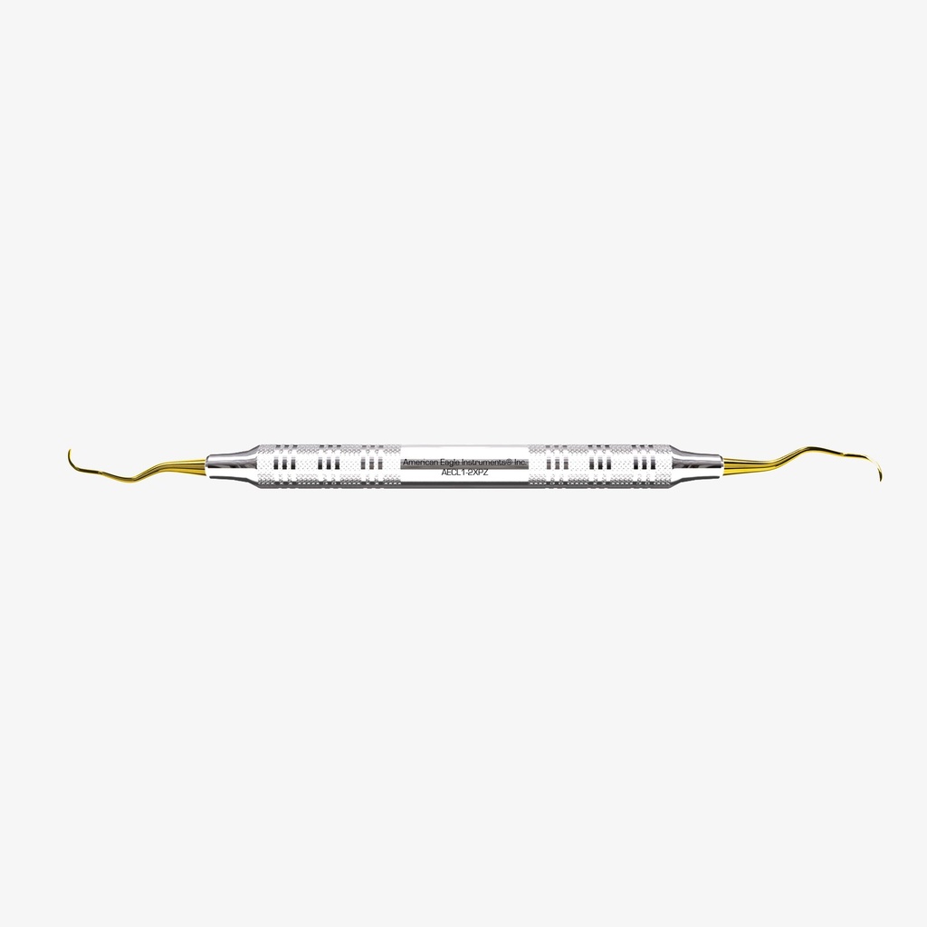 [AECL1-2XPZ] American Eagle universele curette Langer 1-2, posterior, mesiaal/distaal, XP², RVS greep