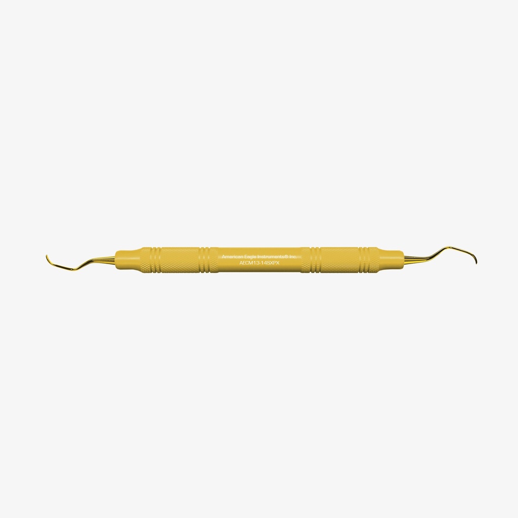 American Eagle universele curette McCall 13-14S, posterior, scherpe punt, XP², EagleLite