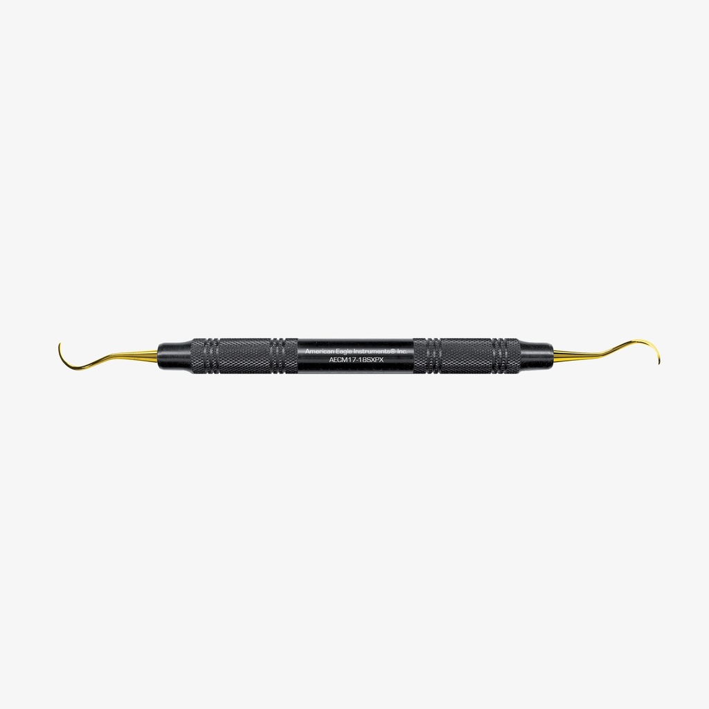 American Eagle universele curette McCall 17-18S, smal blad, molaren, XP², EagleLite-greep