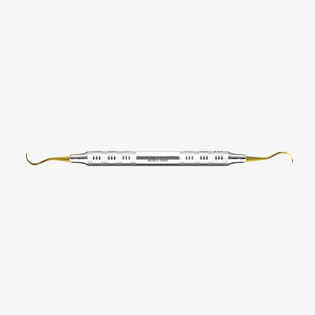 [AECM17-18XPZ] American Eagle universele curette McCall 17-18, breed blad, molaren, XP², RVS handgreep