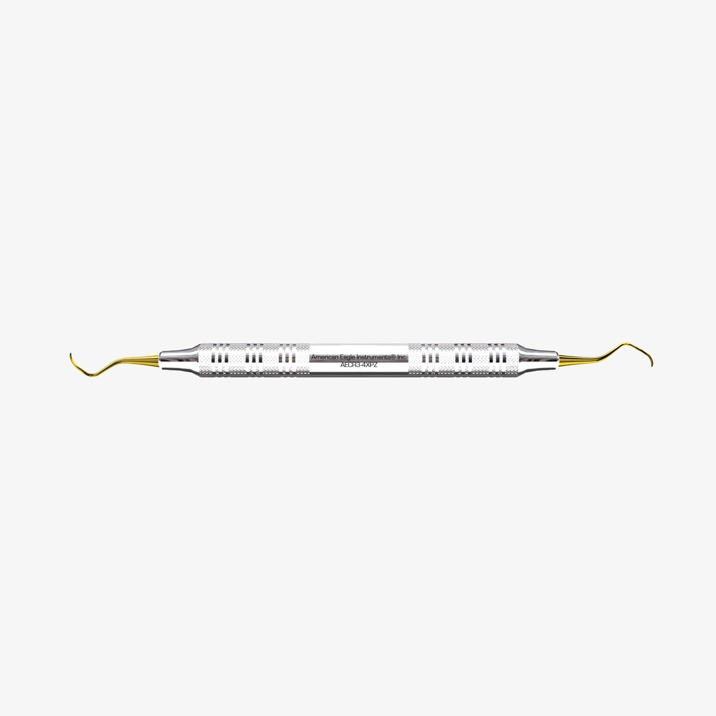 [AECR3-4XPZ] American Eagle universele curette Rules 3-4, kleinste, posterior, XP², RVS handgreep